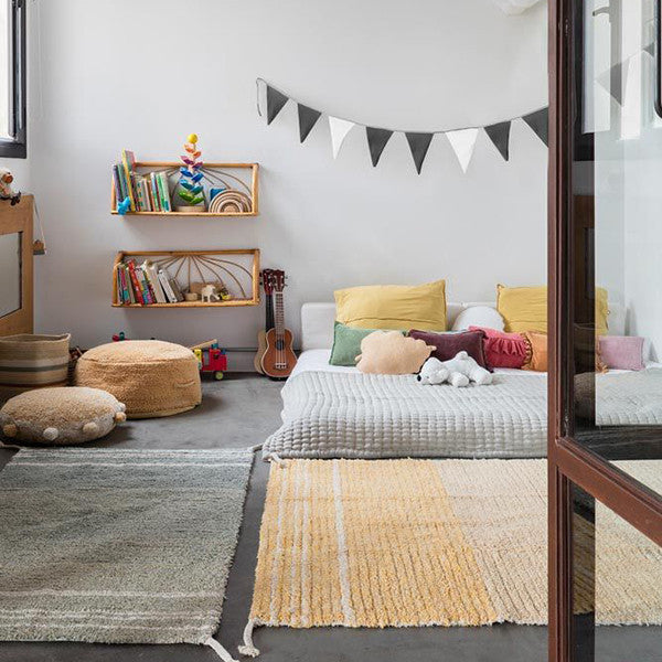 Teppich Twin Altblau - L