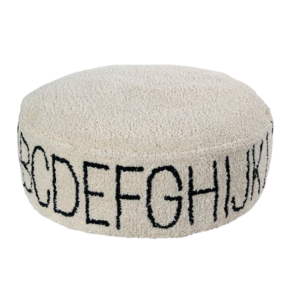 Sitzkissen ABC Natural Black