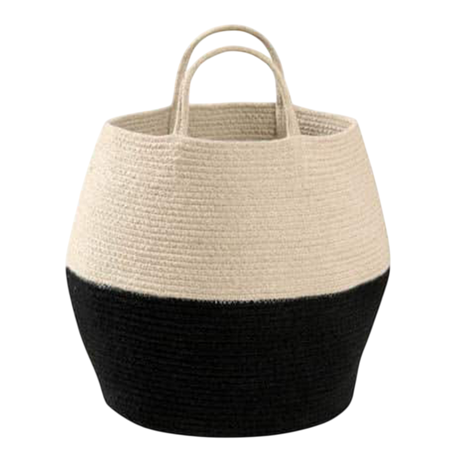Storage basket Zoco Black-Natural