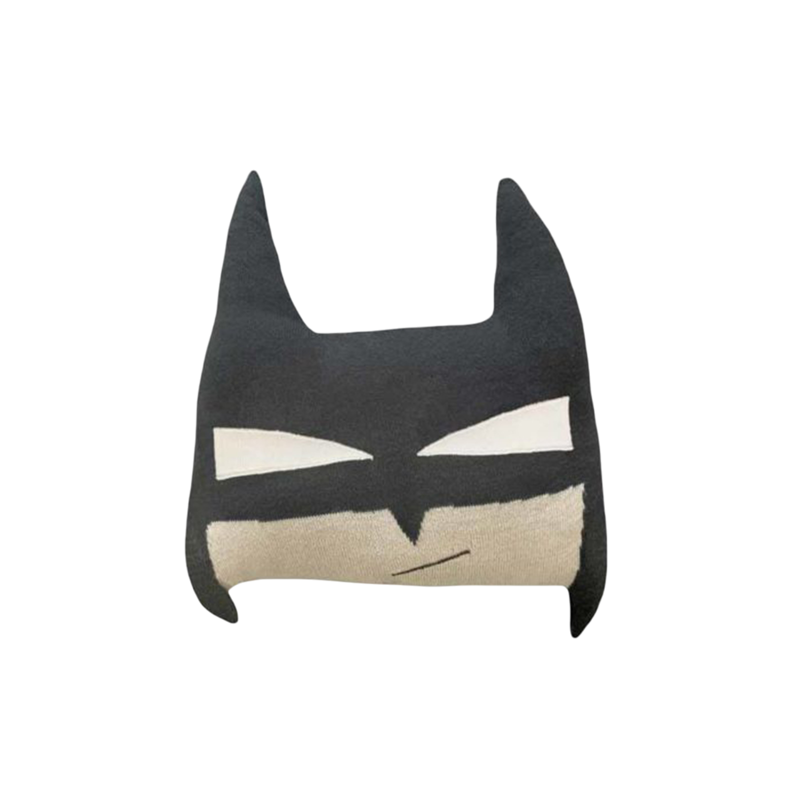 Gestricktes Kissen BatBoy
