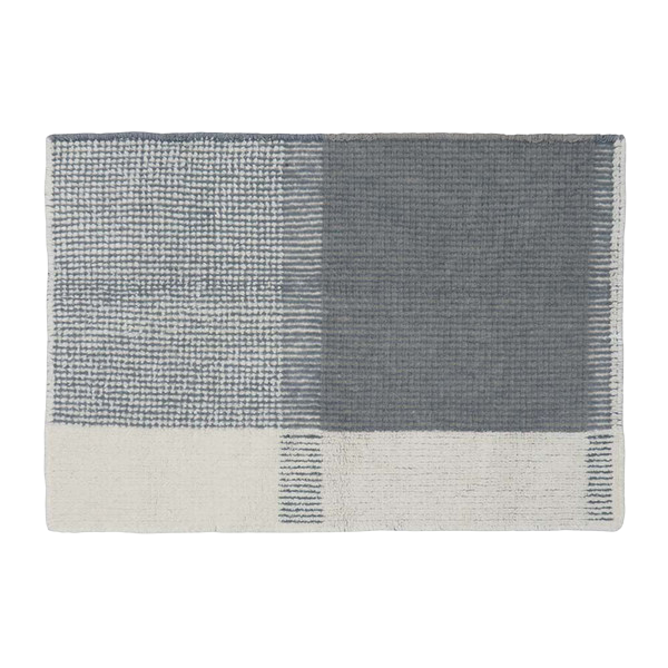 Wool rug Kaia Smoke Blue