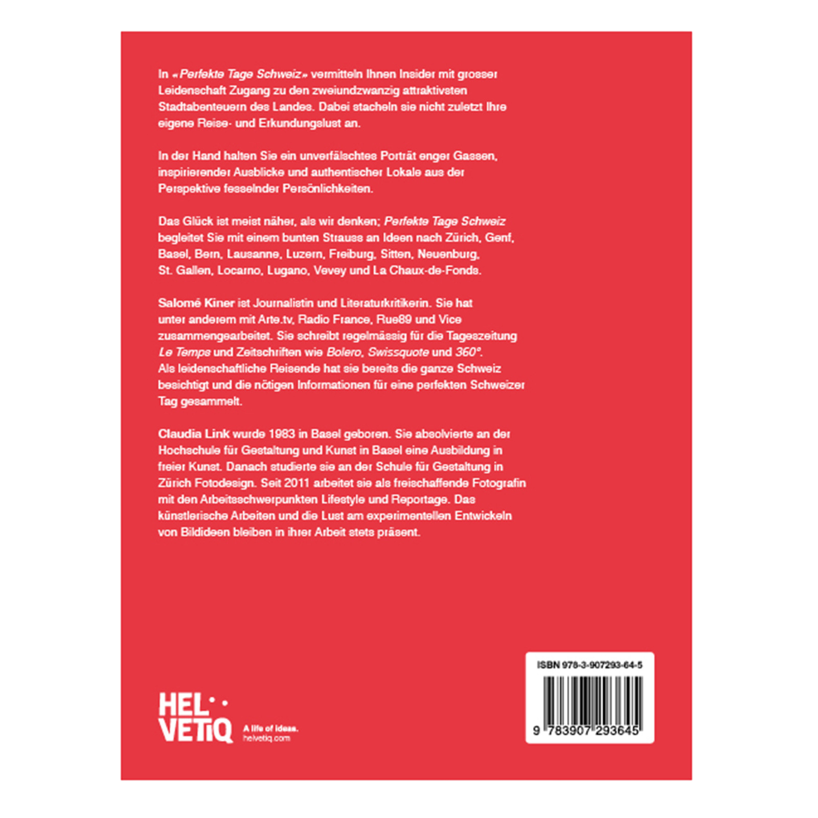 Book Perfect Days Switzerland