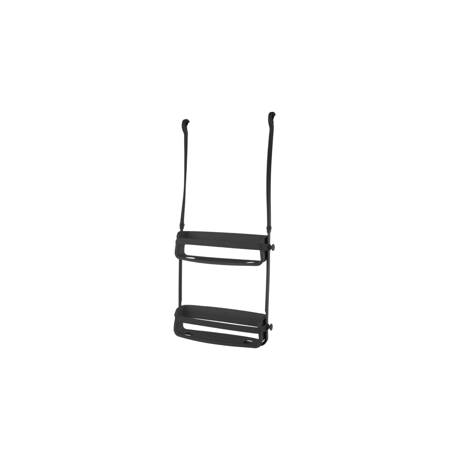 Bad-Utensilienhalter Flex, Schwarz