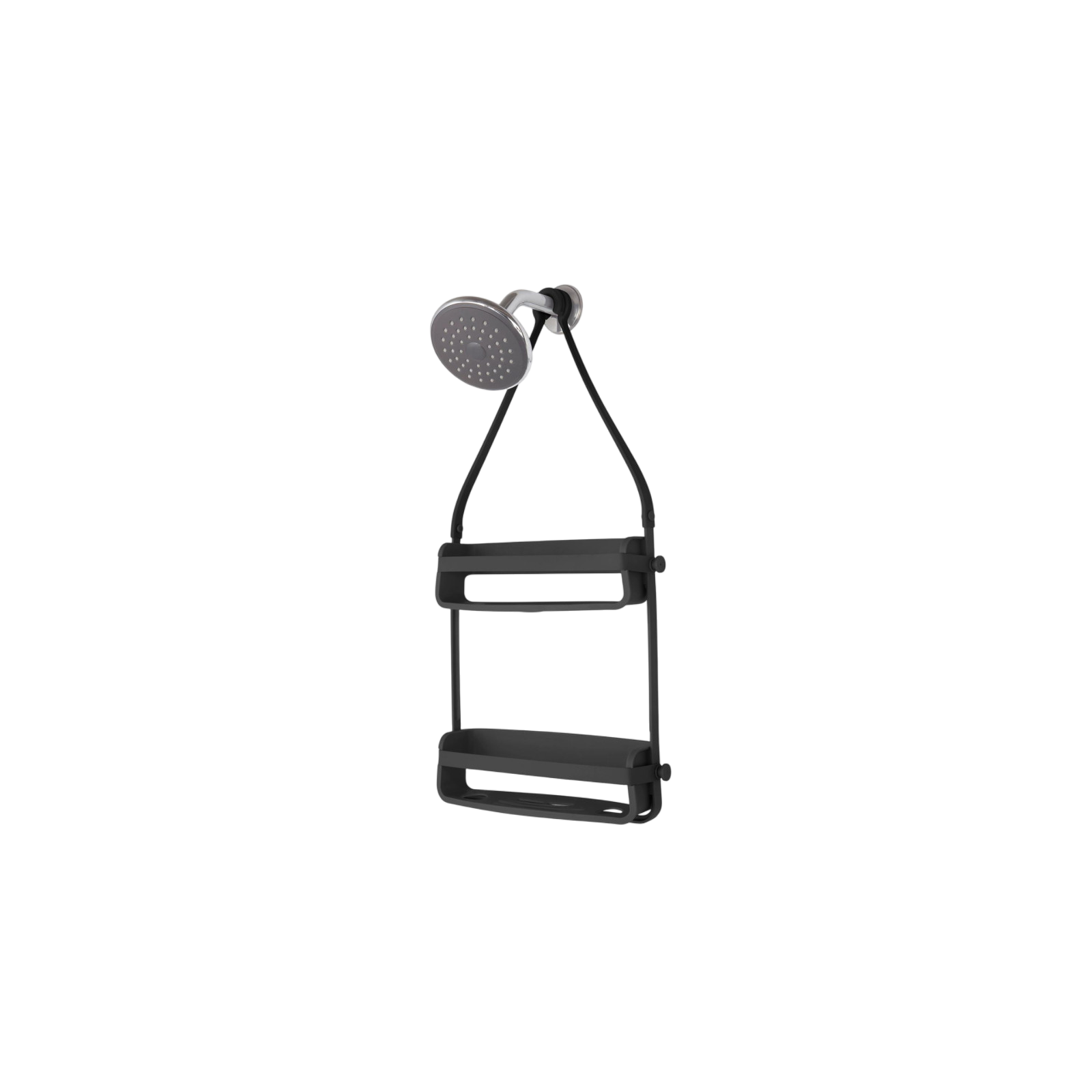 Bad-Utensilienhalter Flex, Schwarz