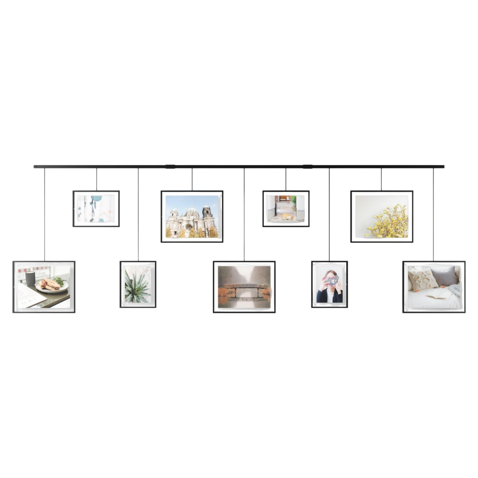 Exhibit picture frame, 20 x 25 cm, black