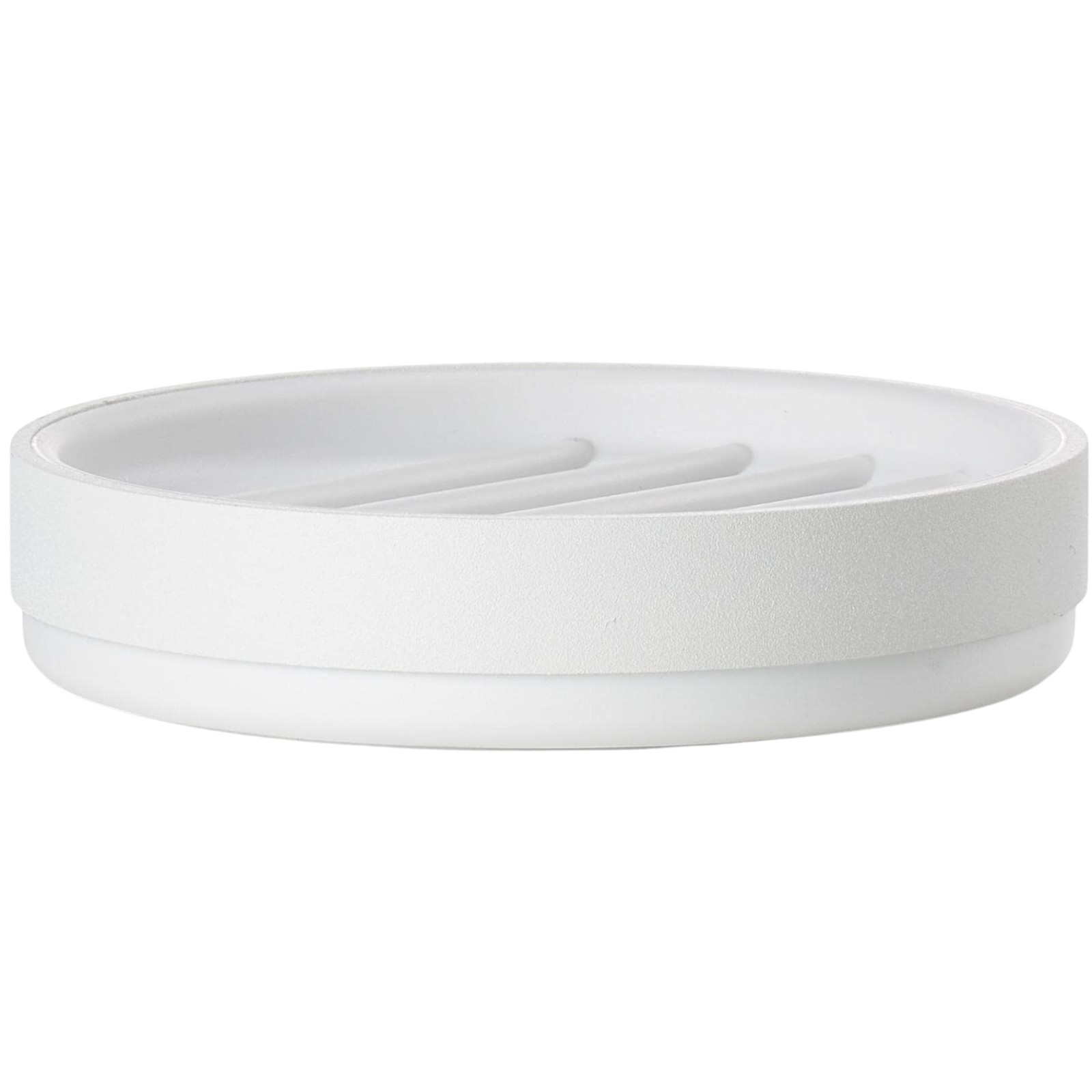 Rim soap dish, white