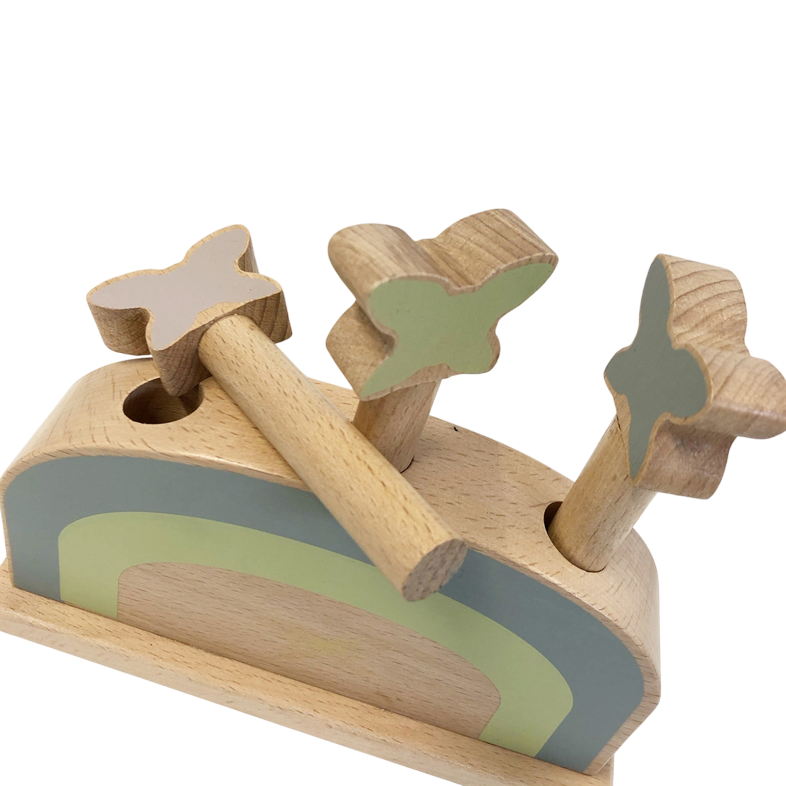 Butterfly pegging game