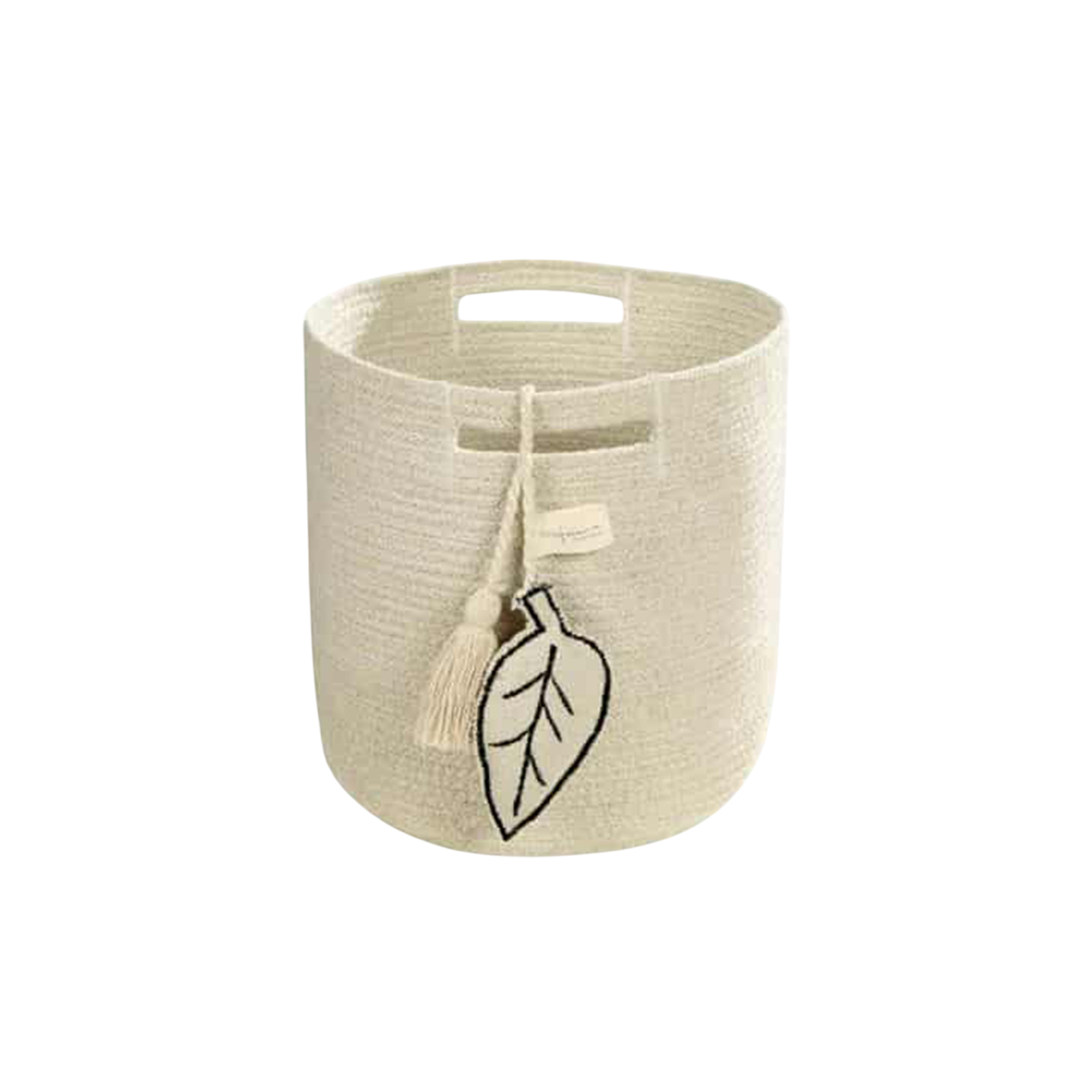 Storage basket Leaf Natural