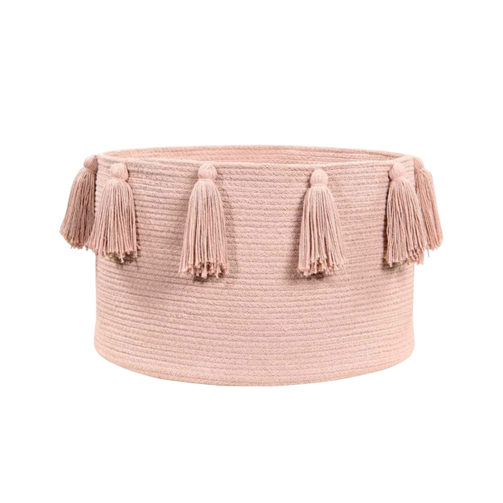 Storage basket Tassels Vintage Nude