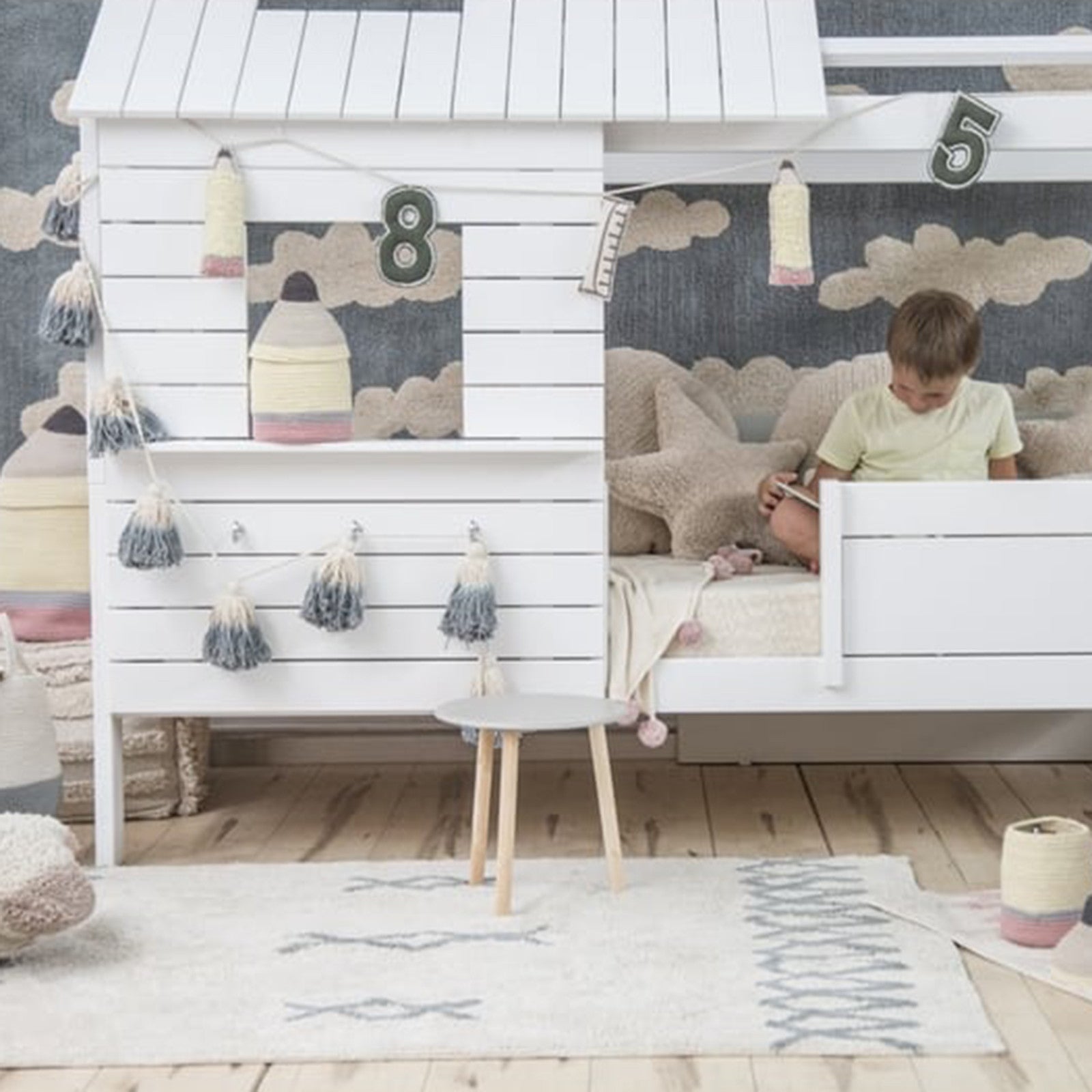 Carpet Atlas Natural - Vintage Blue