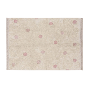 Hippy Dots Vintage Nude rug