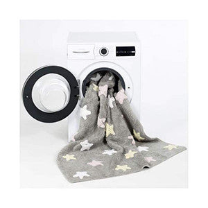 Teppich Stars Pink-Grey / Tricolor
