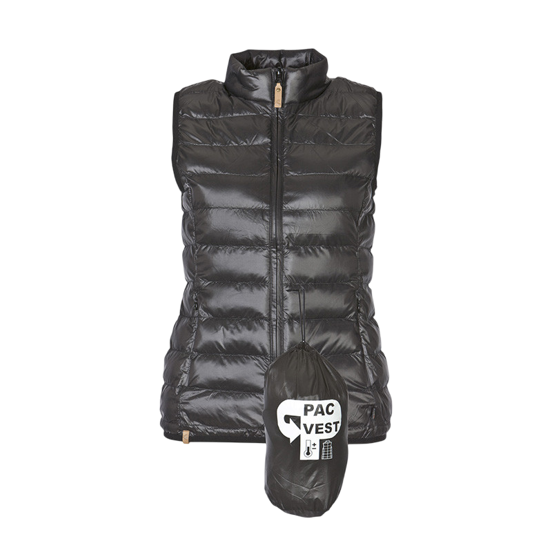 Gilet thermique femme Pac Vest pirate black
