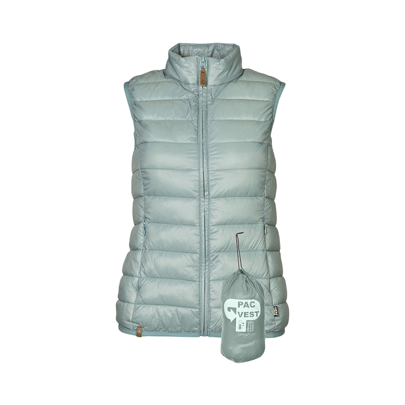 Femmes Gilet thermique Pac Vest blue surf