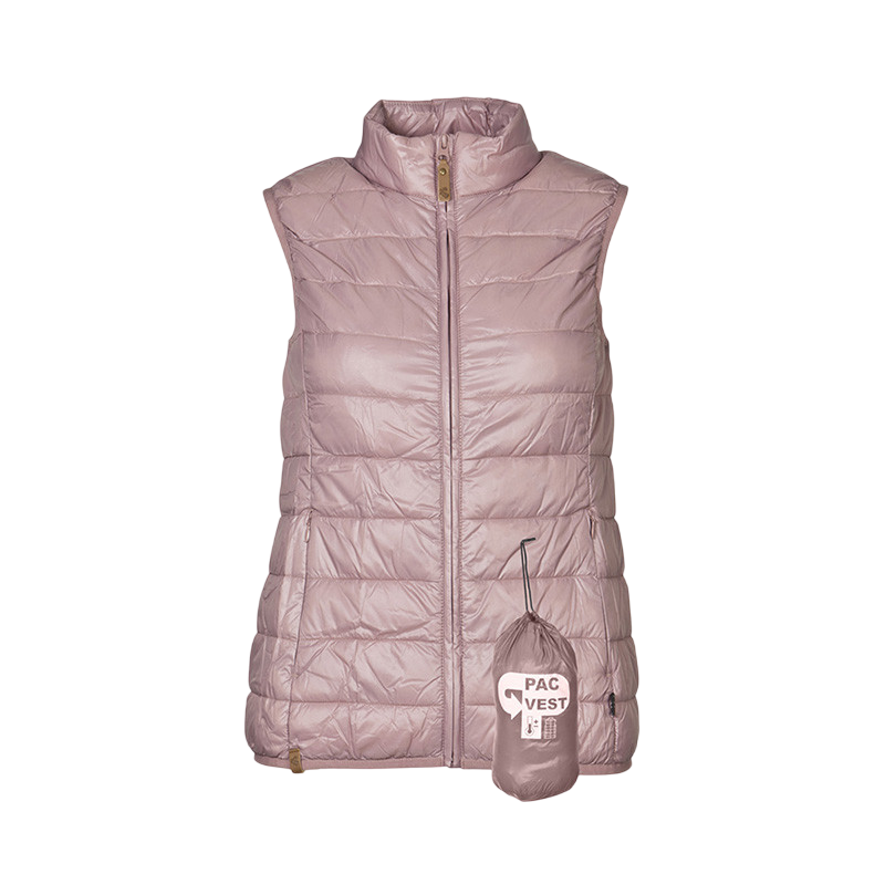 Gilet thermique femme Pac Vest woodrose