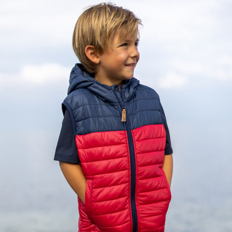 Gilet thermique Kinder Sascha chili pepper