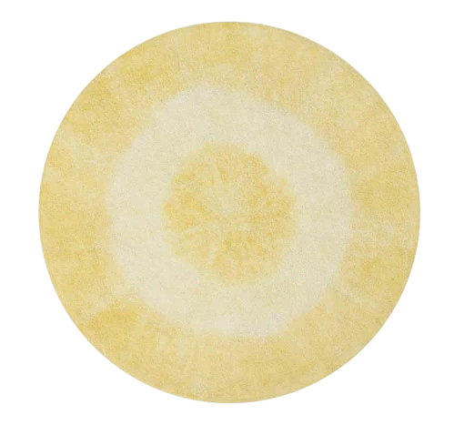 Tie-Dye Yellow carpet