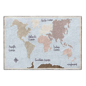 Vintage Map carpet