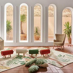 Tapis lavable « Botanic Plants »