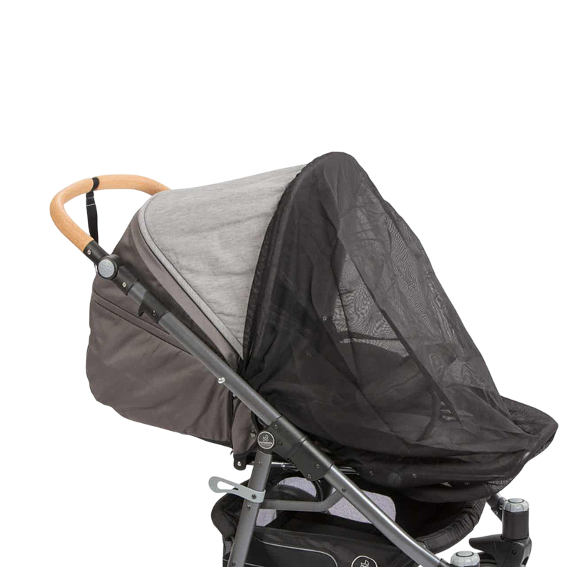 Moustiquaire en coton, noir (convient à tous les modèles)