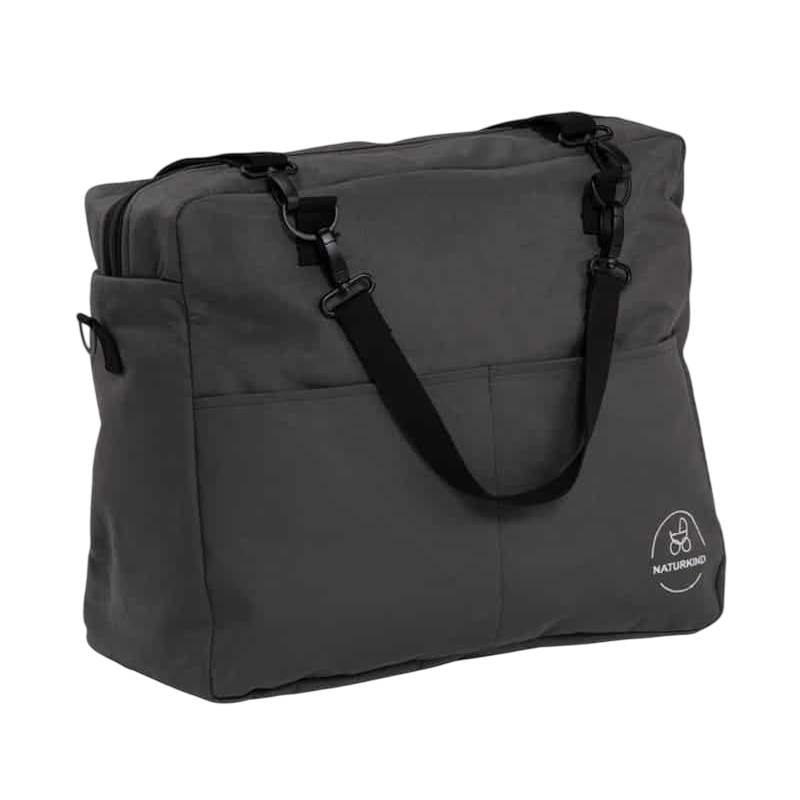 Wickeltasche schiefergrau