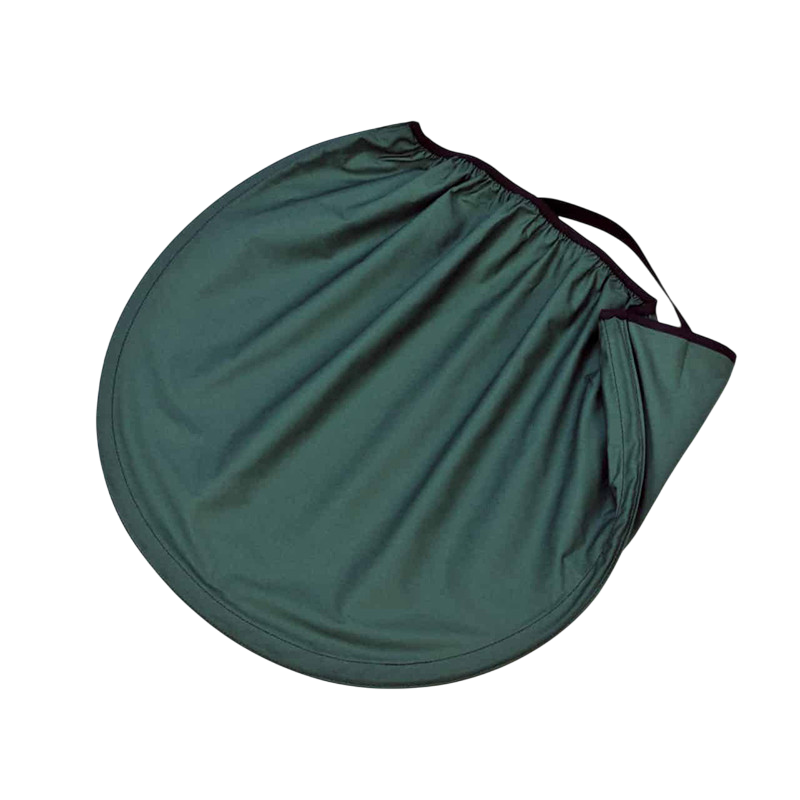 Voile d'ombrage semi-circulaire, sauge