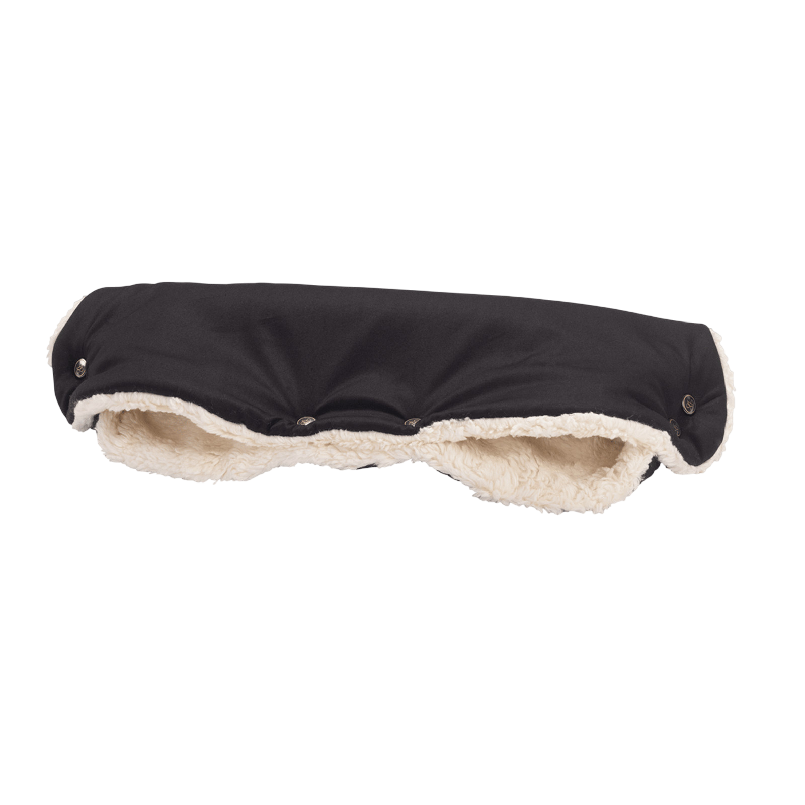 Kinderwagenmuff, Baumwolle, schwarz