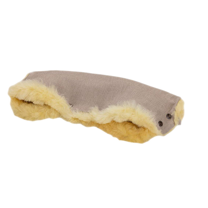 Kinderwagenmuff, Sand