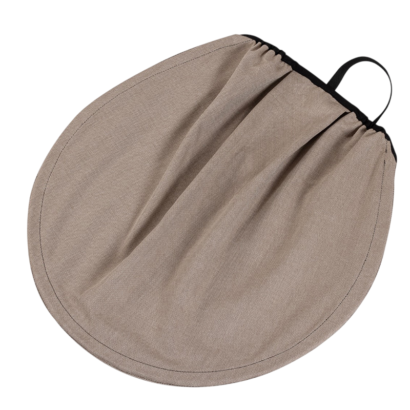 Voile d'ombrage semi-circulaire, sable