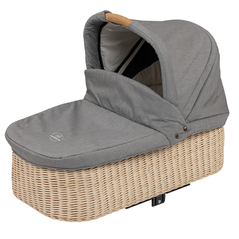 IDA Holz-Babykorb Siebenschläfer geflochten