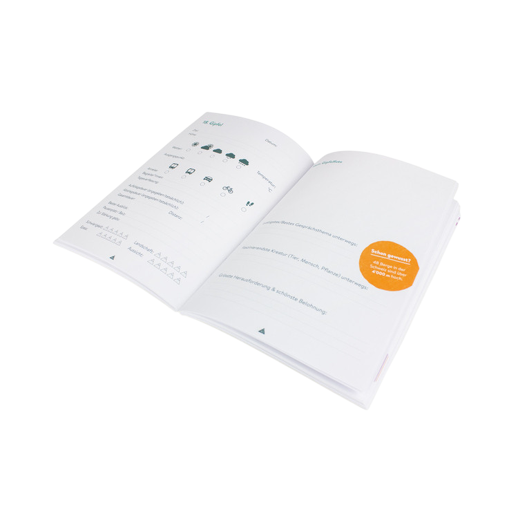 Journal des sommets Journal de randonnée pour les moments forts particuliers