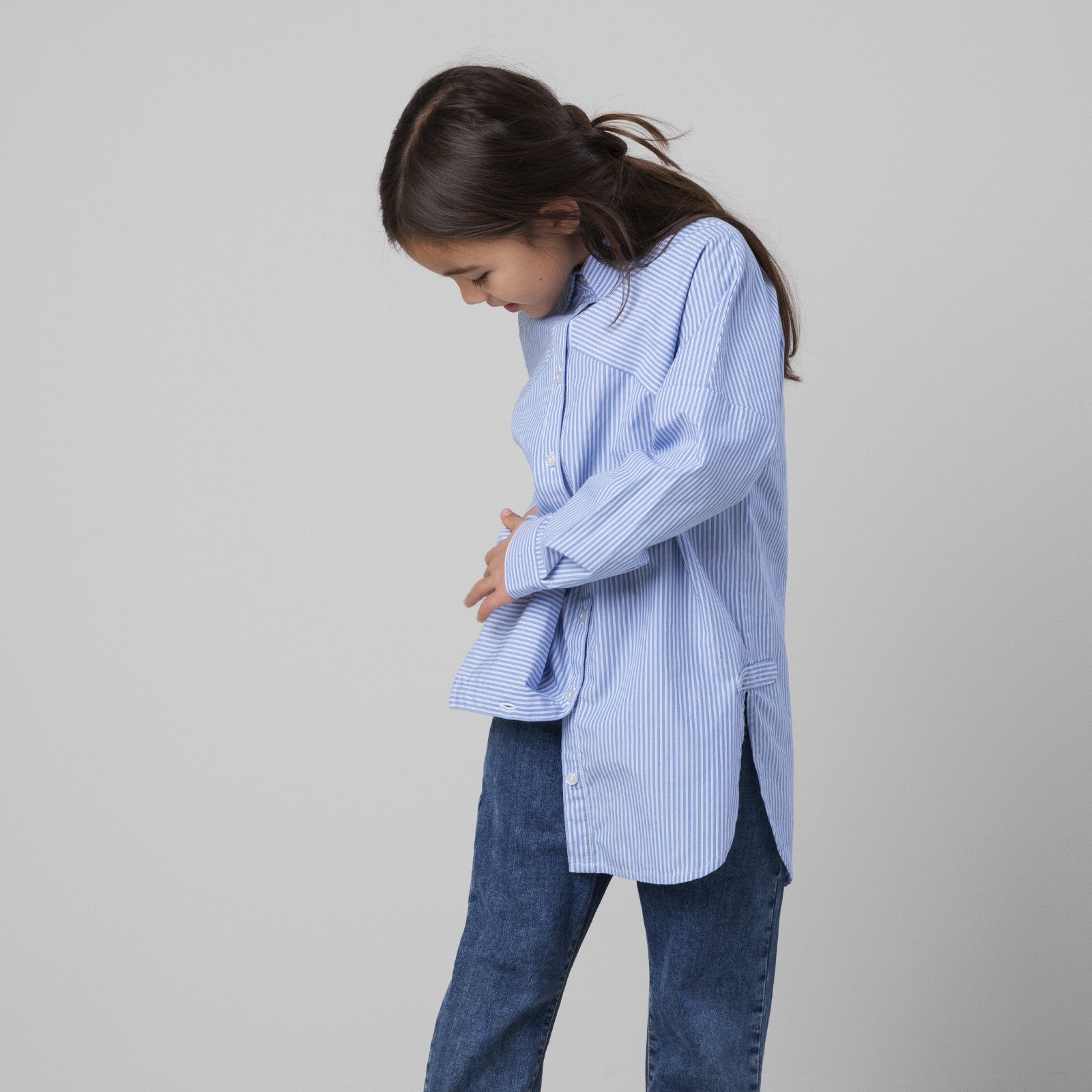 Bluse Tritta Cornflower Stripe