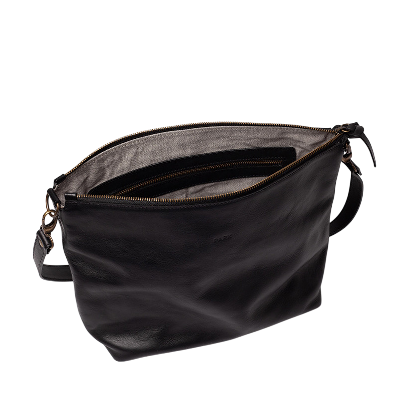 Schultertasche Black