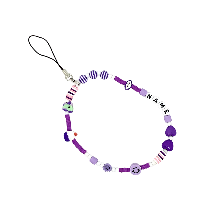 Charm Anhänger Purple personalisierbar