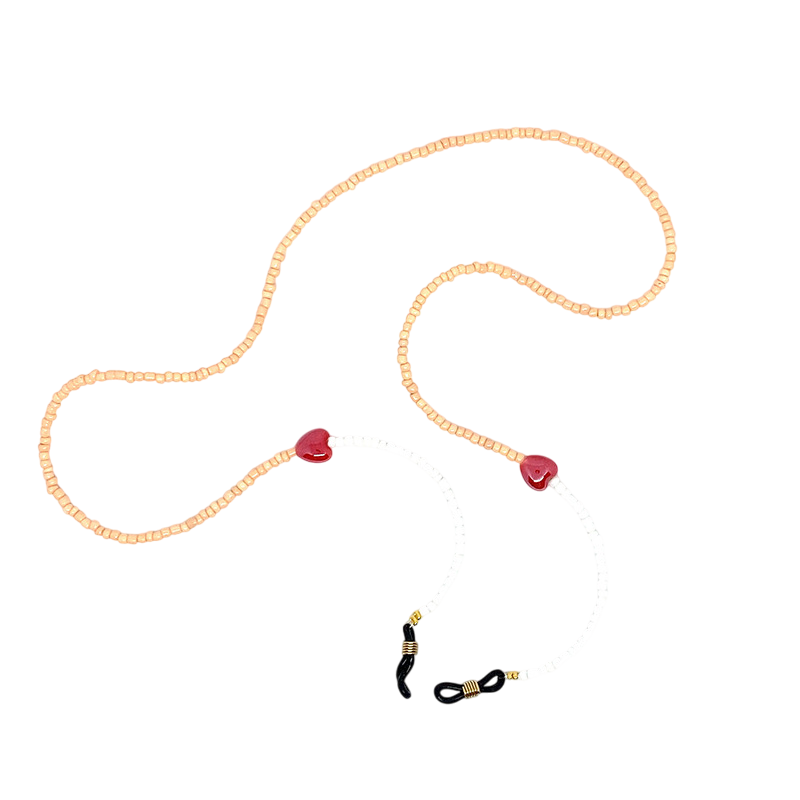 Sweetheart glasses chain