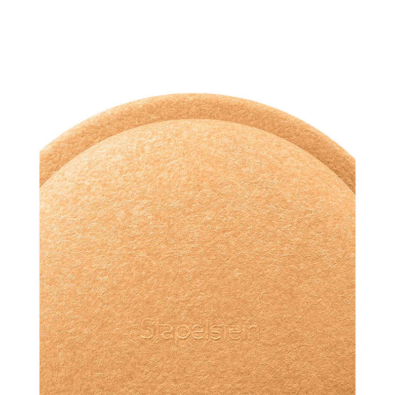 Stapelstein light orange