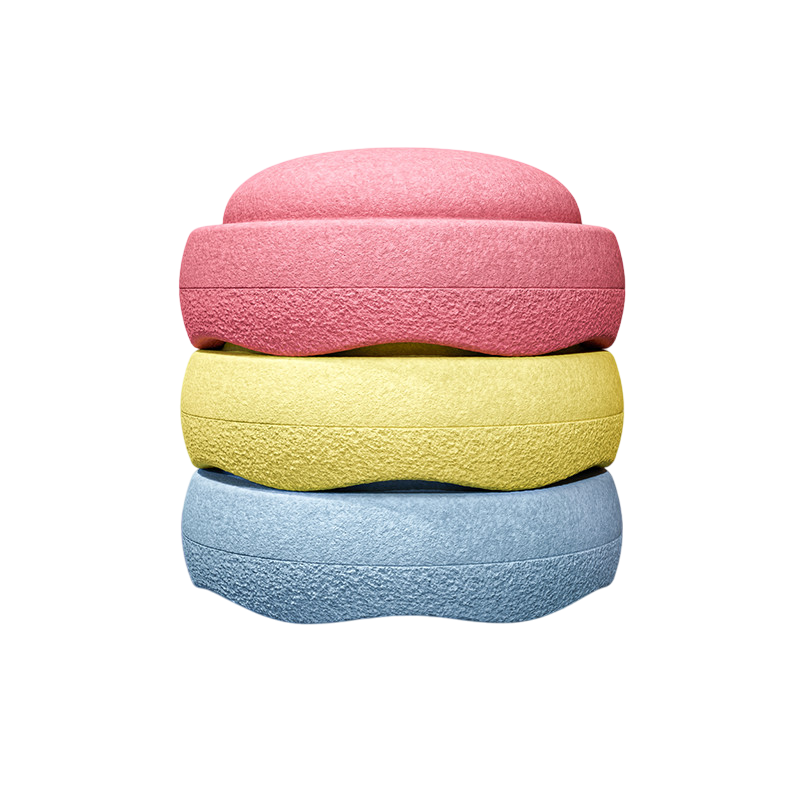 Stacking stone pastel primary