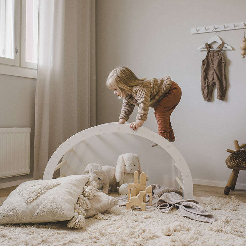 Climbing arch LUOTO White - Birch