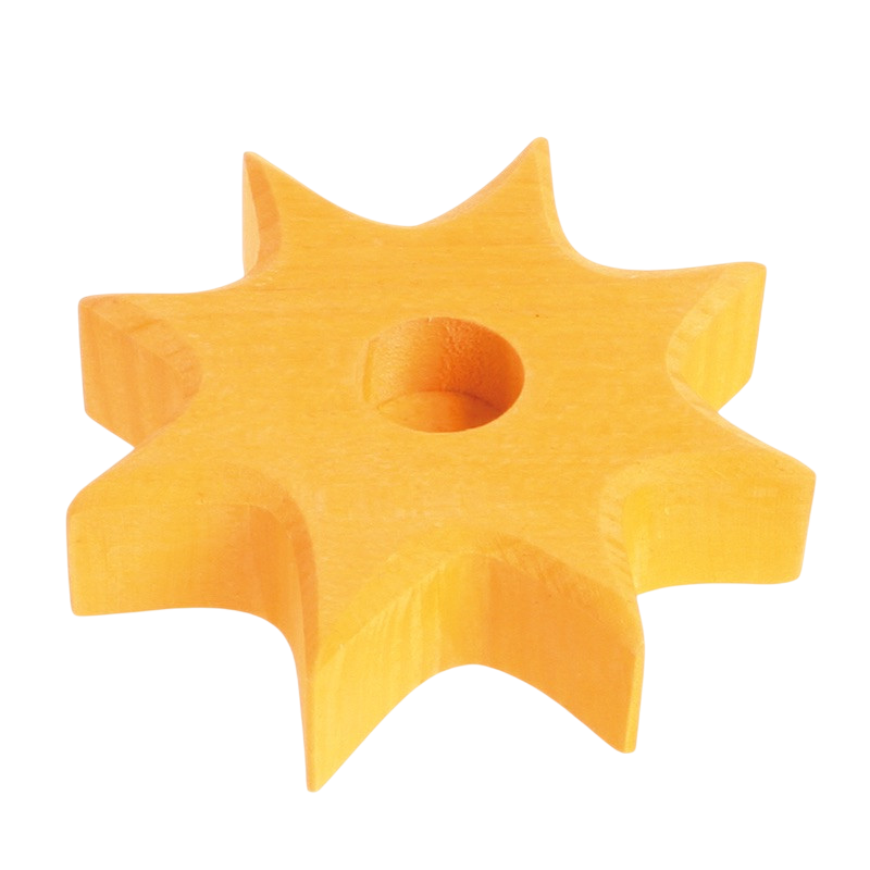 GRIMM's birthday table decoration yellow star