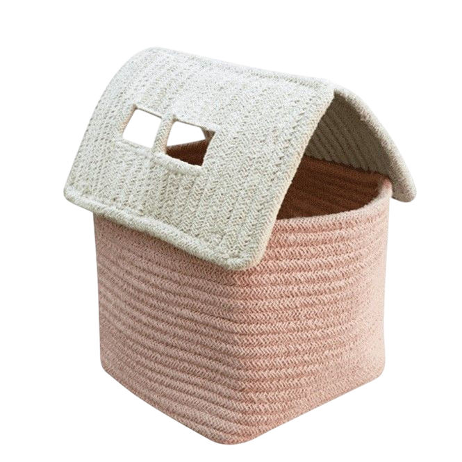 Storage basket house vintage nude