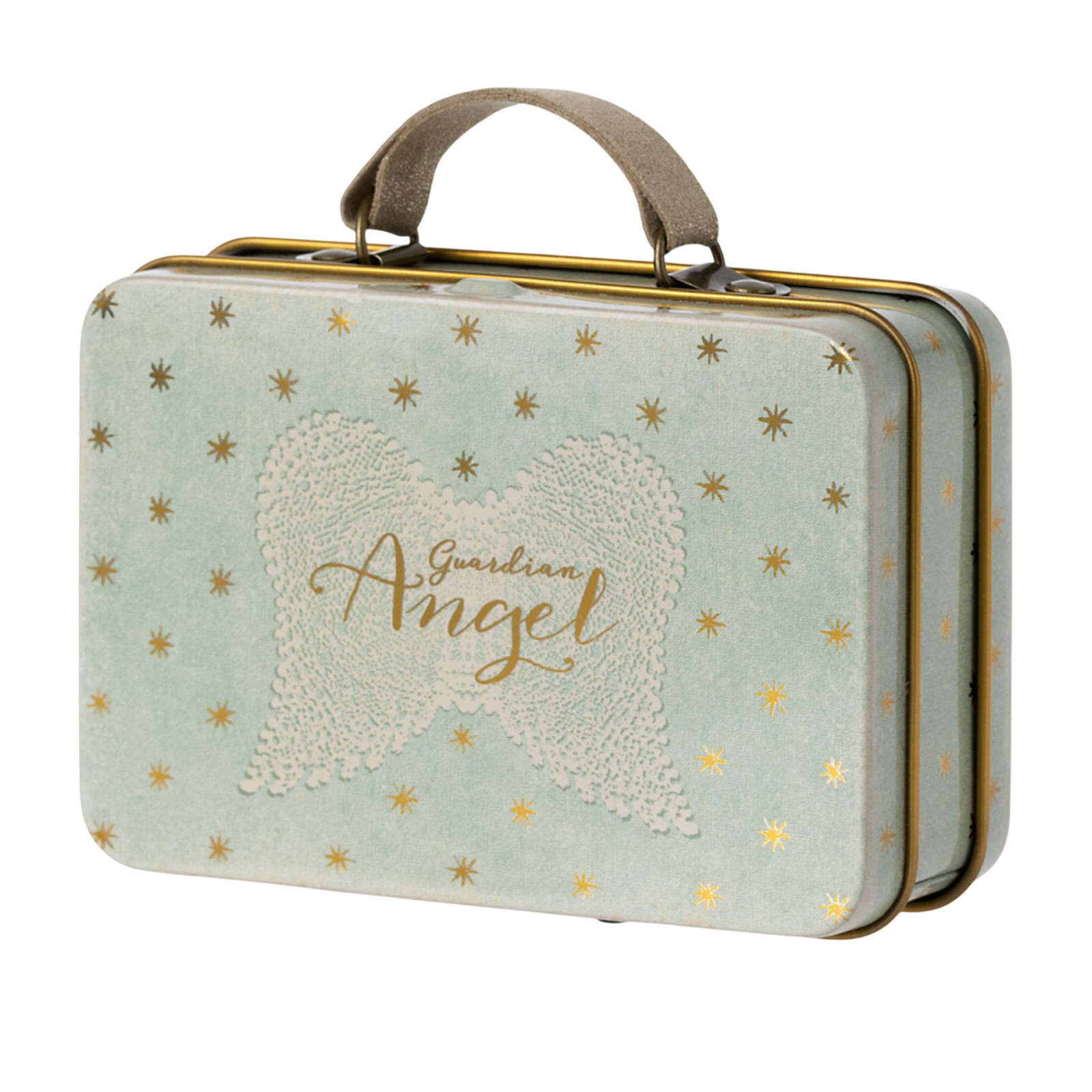 Maileg souris ange gardien dans sa valise