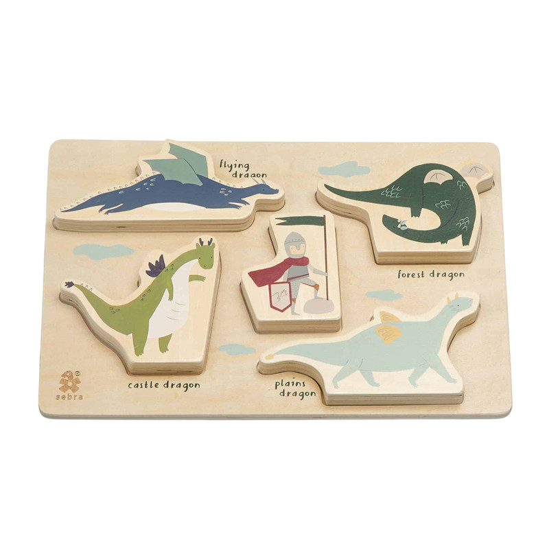 Puzzle aus Holz, Dragon Tales