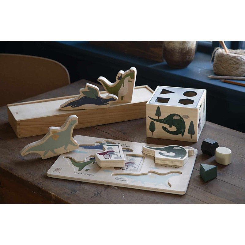 Wooden puzzle, Dragon Tales