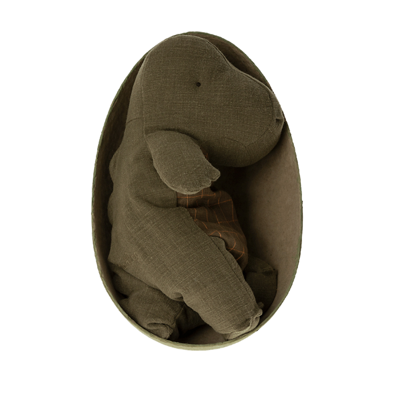 Gantosaurus dinosaur in egg Medium Green