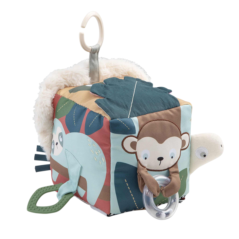 Cube de découverte en tissu, Wildlife animals