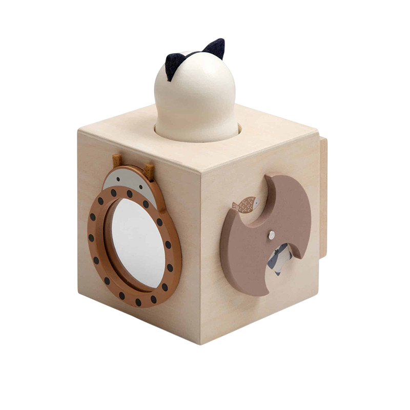 Cube de découverte en bois, Woodland