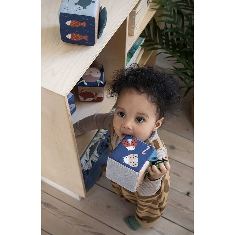 Babystoffblöcke, 4 Stk., Woodland