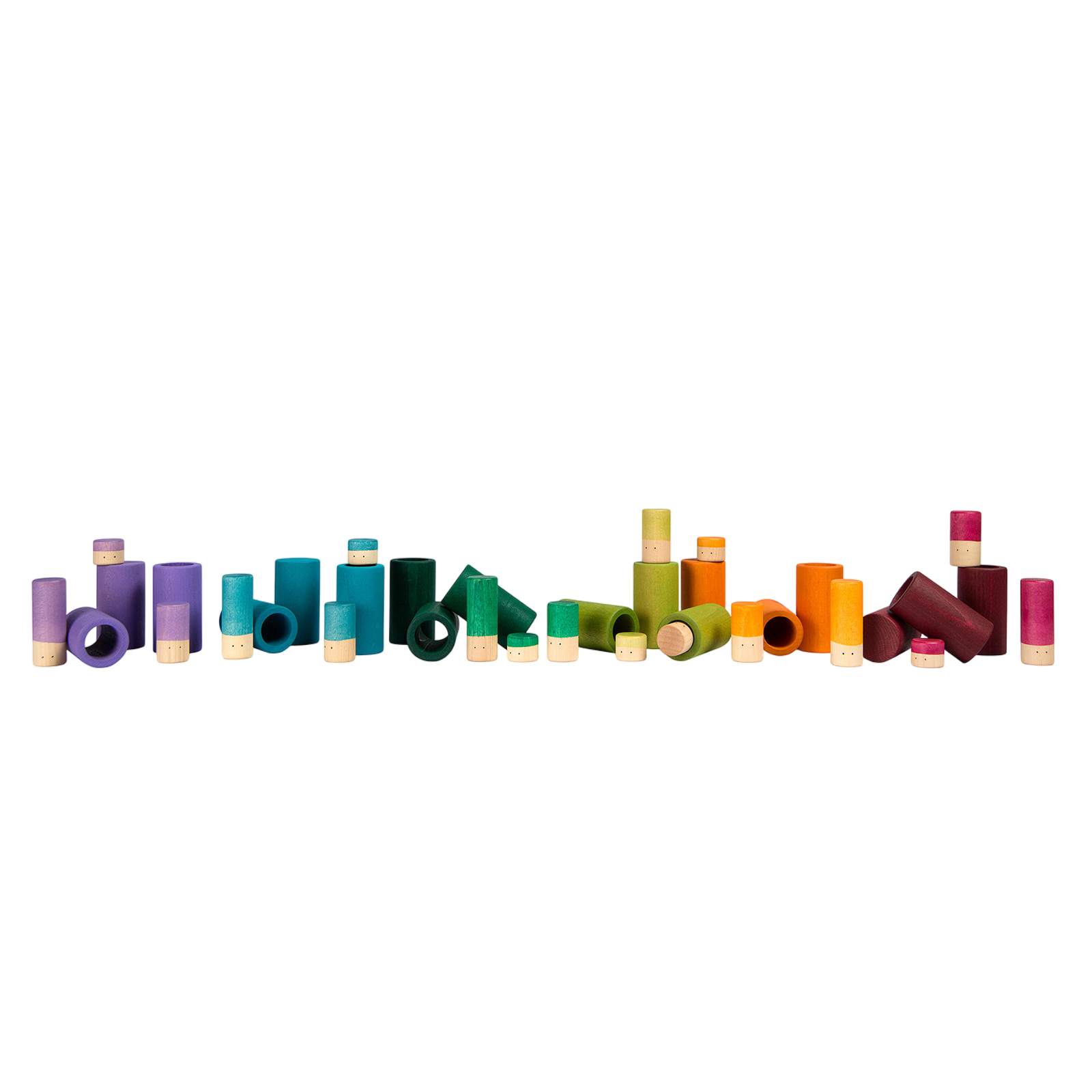 Holzspielset LA 36-teilig Grapat