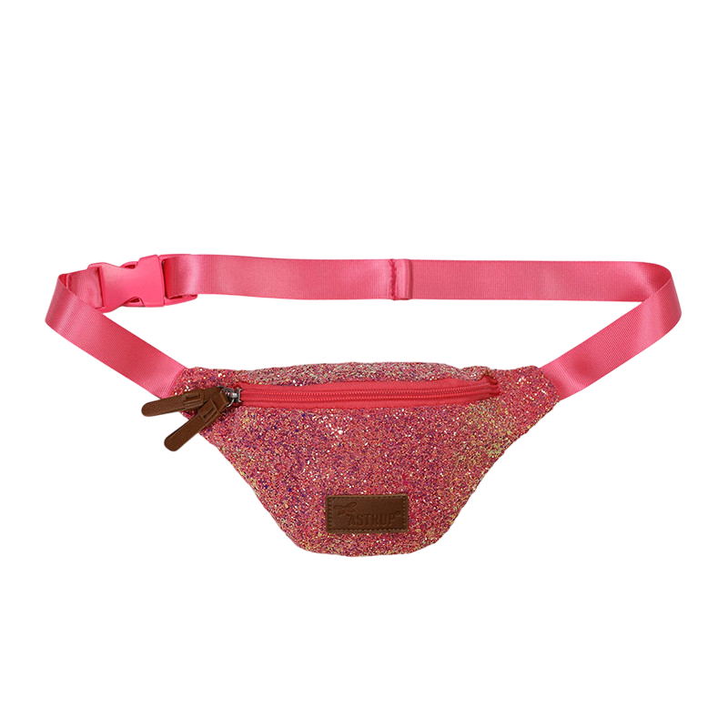 Fanny pack pink glitter