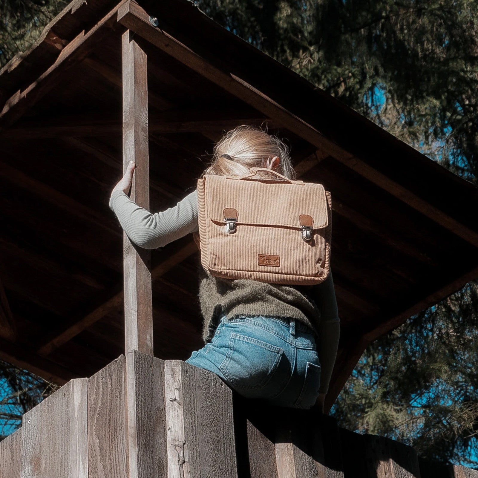 Rucksack by Astrup retro Curry